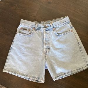 CK vintage mom Jean shorts size 7